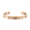 ダニエルウェリントン DANIEL WELLINGTON バングル Lサイズ DW00400142 メンズ レディース エラン ELAN BRACELET ローズゴールド